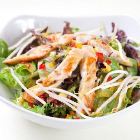 Image of Salade de Poulet Asiatique Recette